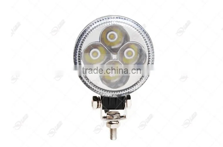 new products mini round 3inch led truck light 12w led headlight for motorcycle