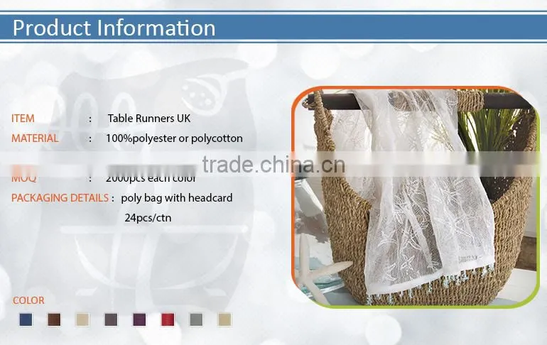 New Design Lace Table Runners UK