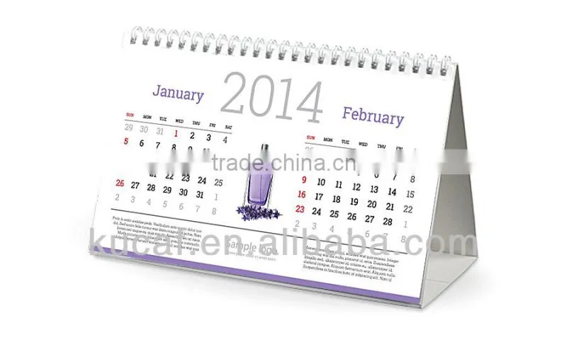 2016 Custom-Made Desk Calendar Designs