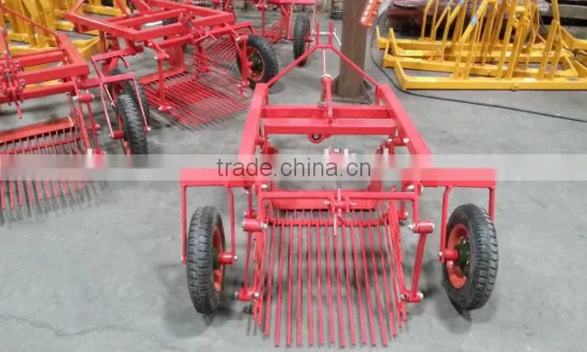 3 Point one Row Potato Digger for Tractors/ PTO Powered Potato Digger machine