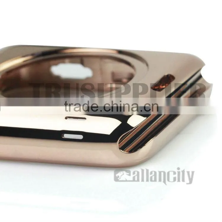 smart watch housing for apple watch 38/42mm gold plated housing