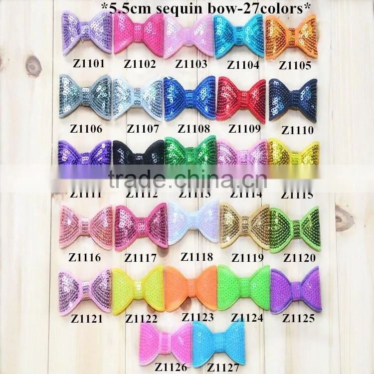 New Hot Sale!! 12*10cm shiny hair bowfor chirdren hair decoration