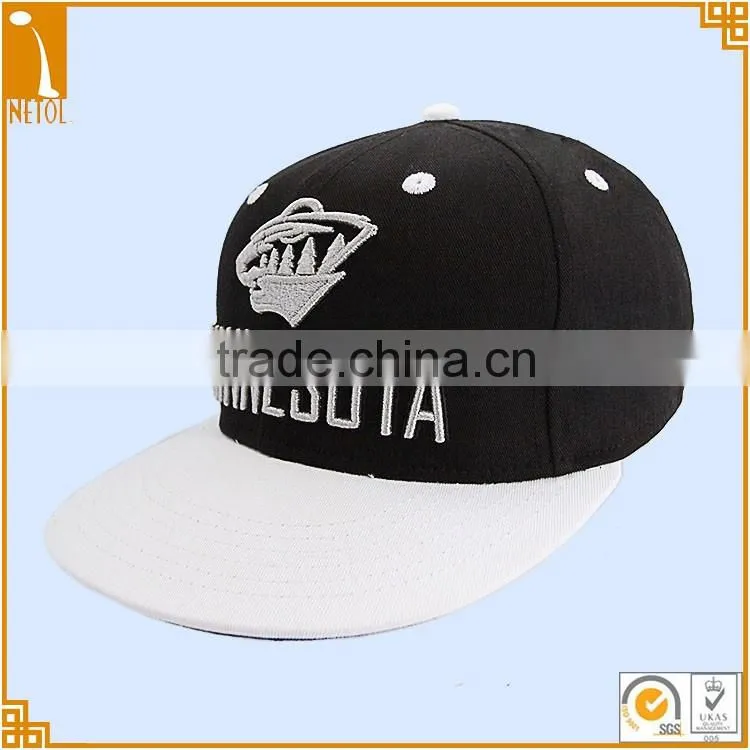 2016 fashion 6 panels flat camo print custom snapback baseball caps