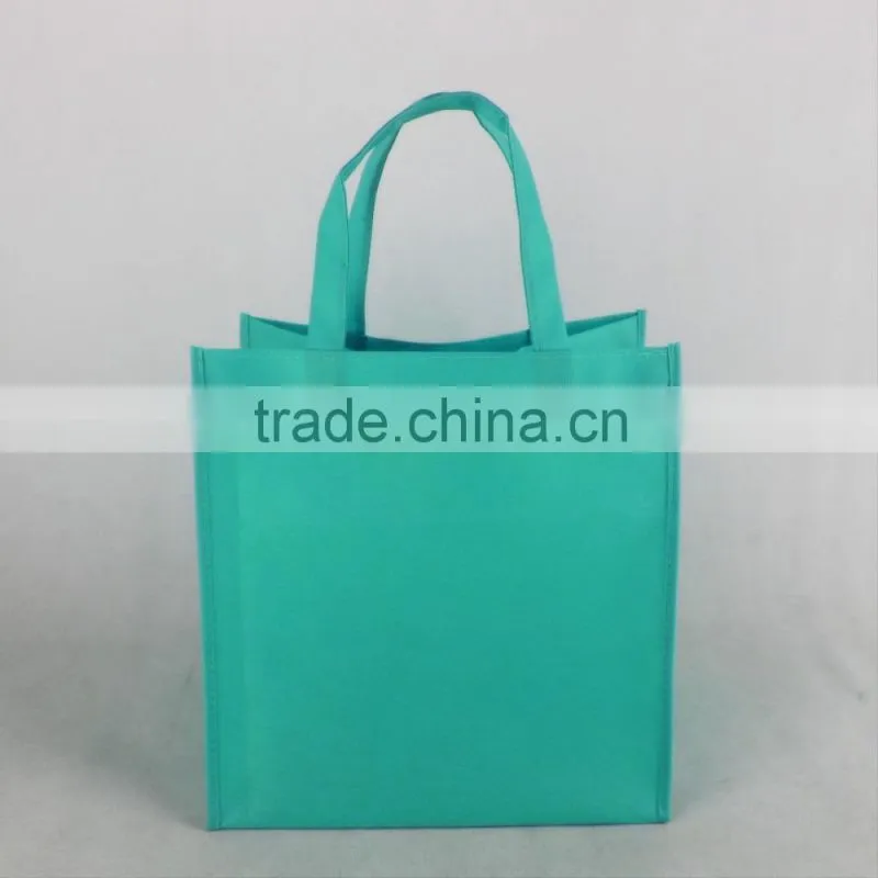 Non-Woven Two-Tone Shopper Tote Bag