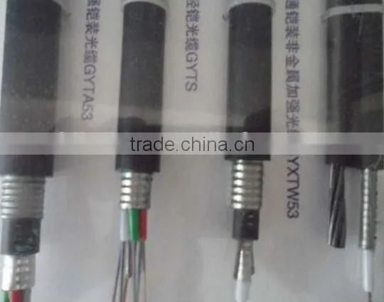 Hot selling GYTA53 outdoor 12/24/48 fiber optic cable