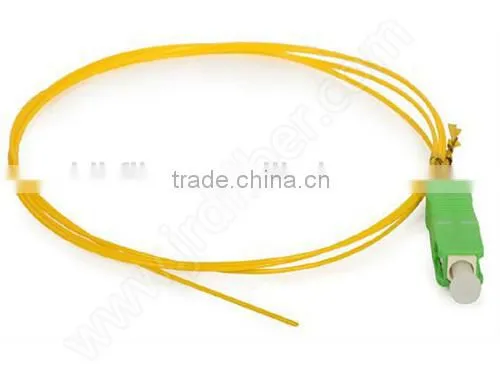 OEM SM fiber optical SC/APC pigtail SC singlemode simplex fiber optic pigtail 0.9mm