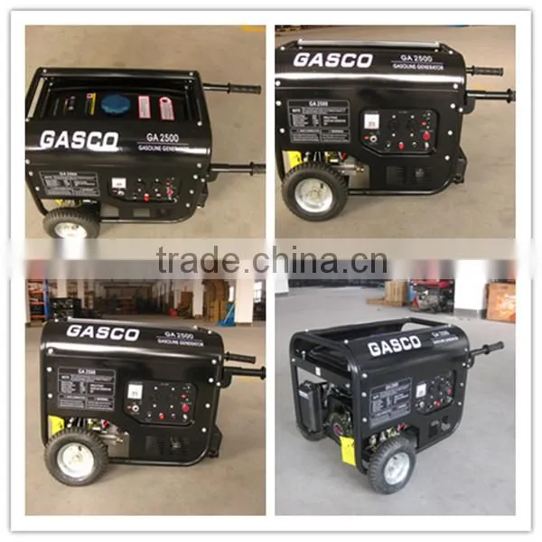 China manufacturer 2.5kw model 3500 gasoline generator