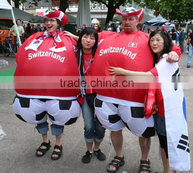 inflatable muscle man costume