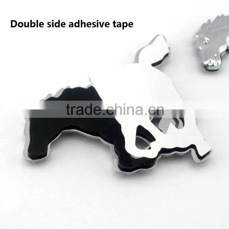 Custom 3d car horse logo badges auto emblems