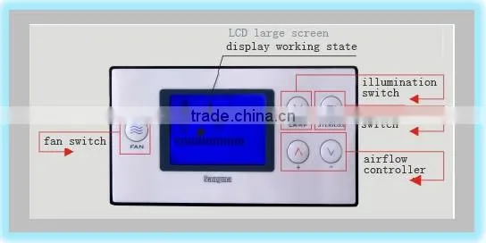 JHP-2 two person LCD Horizontal Laminar Flow Lab Clean Bench(high quality)