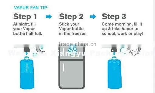 2016 foldable and recyclable water bottle