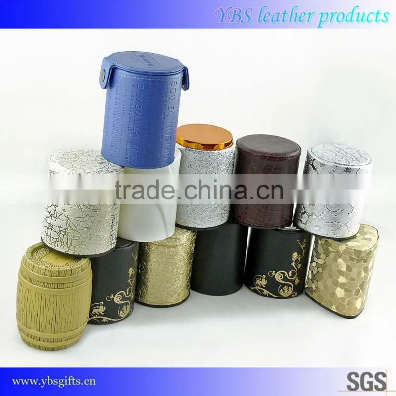 Manufacturer direct high-grade PU custom leather dice cup with dices