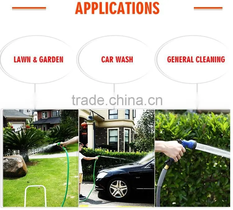 Best Factory PVC Garden Hose 1/2 or 5/8 inch with Spray Gun