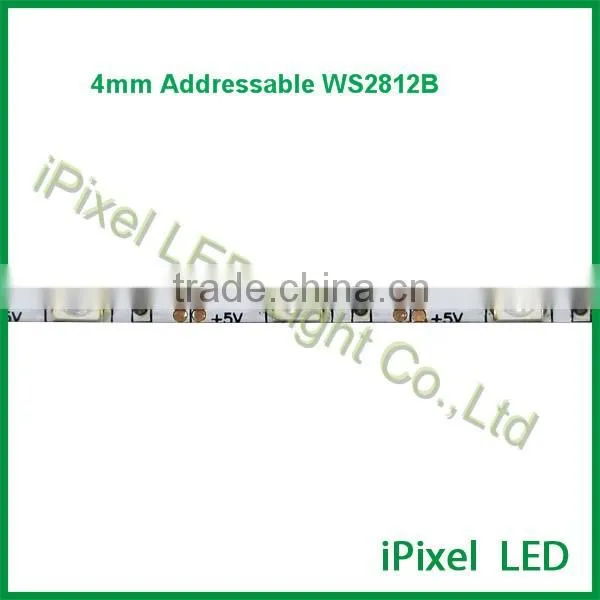 addressable ws2812b 4mm PCB width led strip for some special project