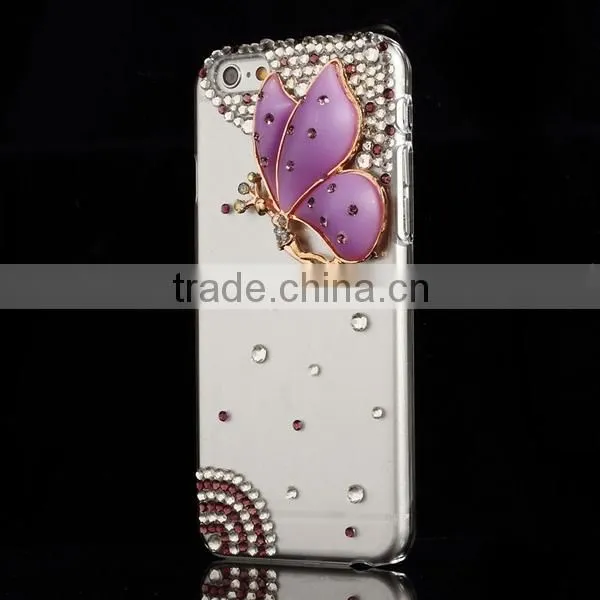 diamond shaped Rhinestone Case For Apple iphone 6 4.7" 5.5"
