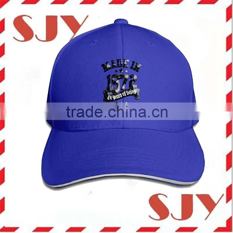 3D embroidery sandwich custom baseball cap and hat