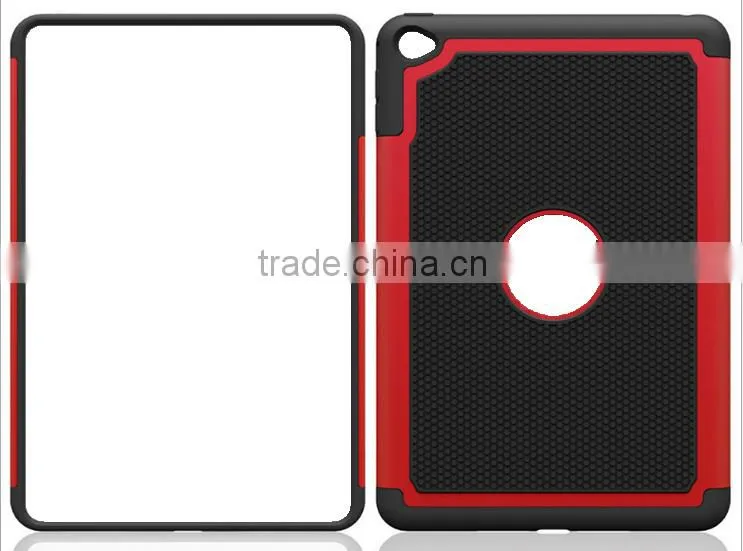 protective case manufacturer 2 in 1football pattern shockproof silicon case cover for ipad mini 2 3 4 for xiaomi mipad