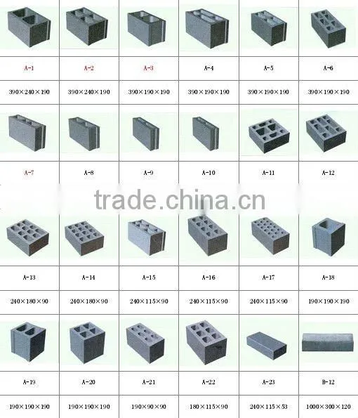 Best selling product QT series brick making machinery&brick making machine&brick machine