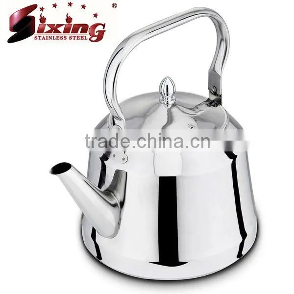 Stainless Steel Arab Kettle With Steel Handle