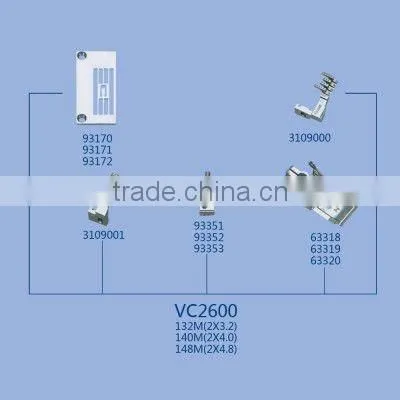 VC2600 Gauge Set for Yamato sewing machine part