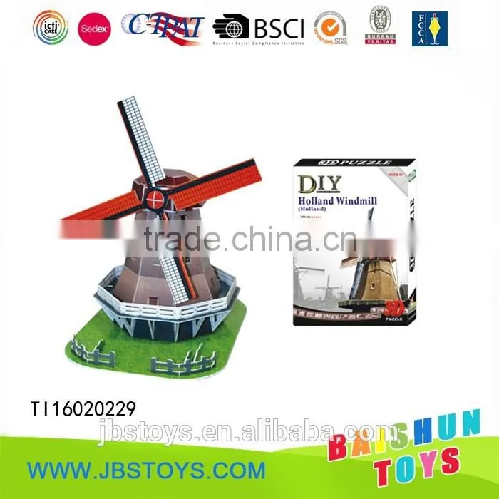 Petronas Twin Towers world building model paper puzzle