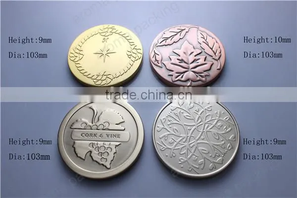 Luxury Brand Candle Illuma-Lid Alloy Lid For Candle Jar