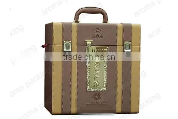 Custom Personal Brand Favor Boxes, Unique Wine Bottle Gift Boxes, Gift Bags