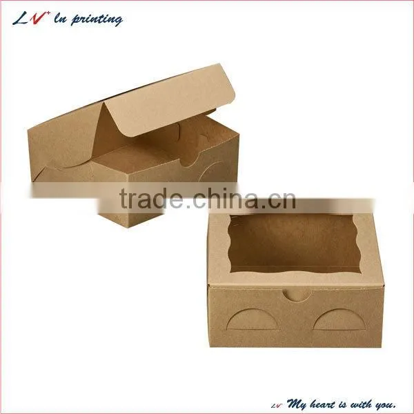 durable square kraft favor boxes