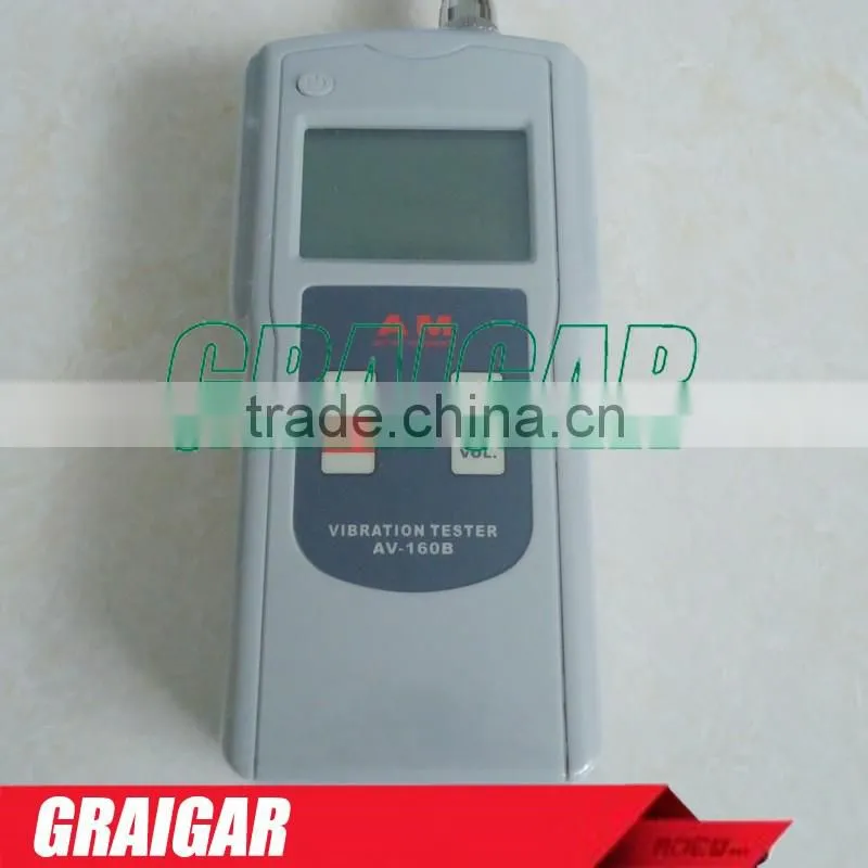 Vibration Tester AV-160B Portable Vibration Meter software and USB cable