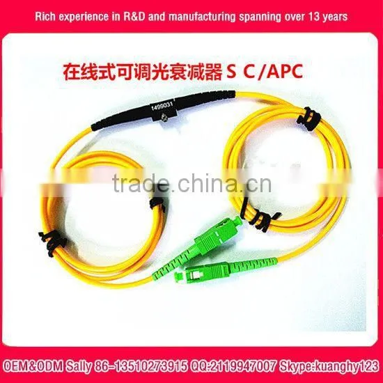 0-20dB 850nm Multimode Mini MEMS Variable Optical Attenuator fiber optic attenuator