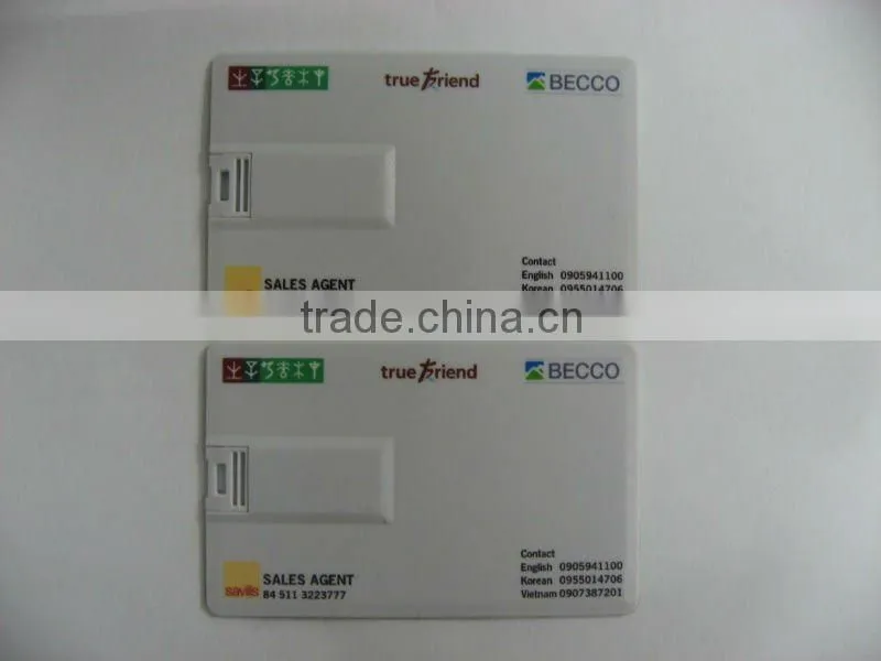Credit Card usb flash memory drive