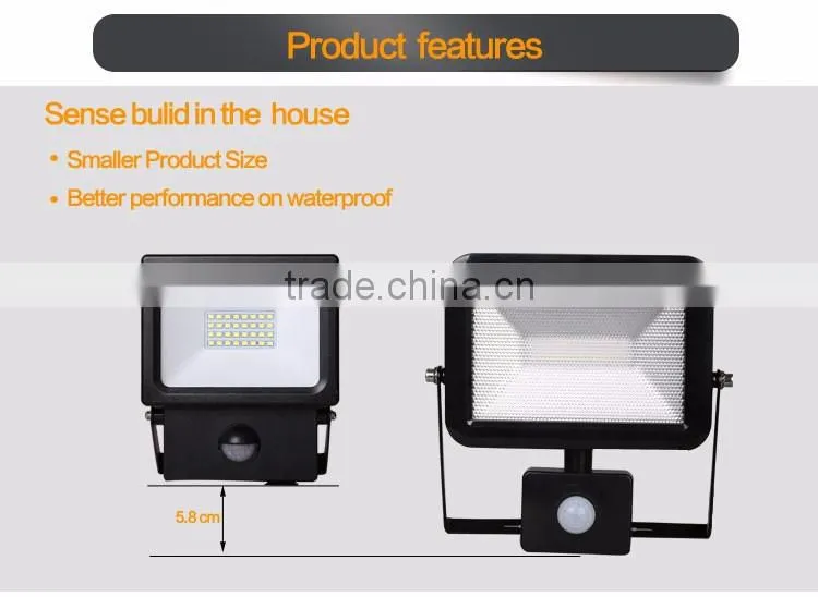 m051713 aluminum casing power super bright led flood light
