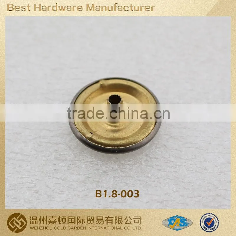 good design custom metal snap button for Apparel customized