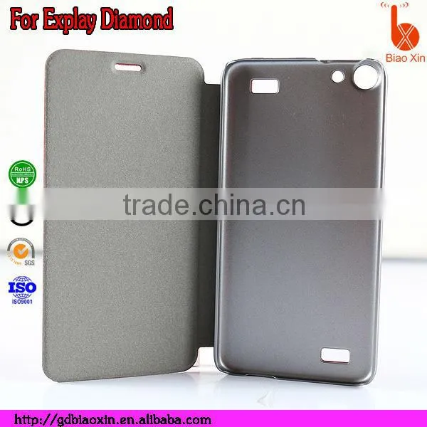 2014 new design and good quality colorful leather case for Explay Diamond ,alibaba express for Explay Diamond