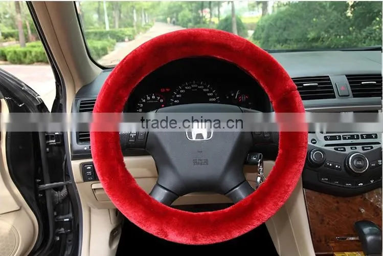 Hot sell !! ZHIXIA Brand High quality PU leather car steering wheel covers made in China