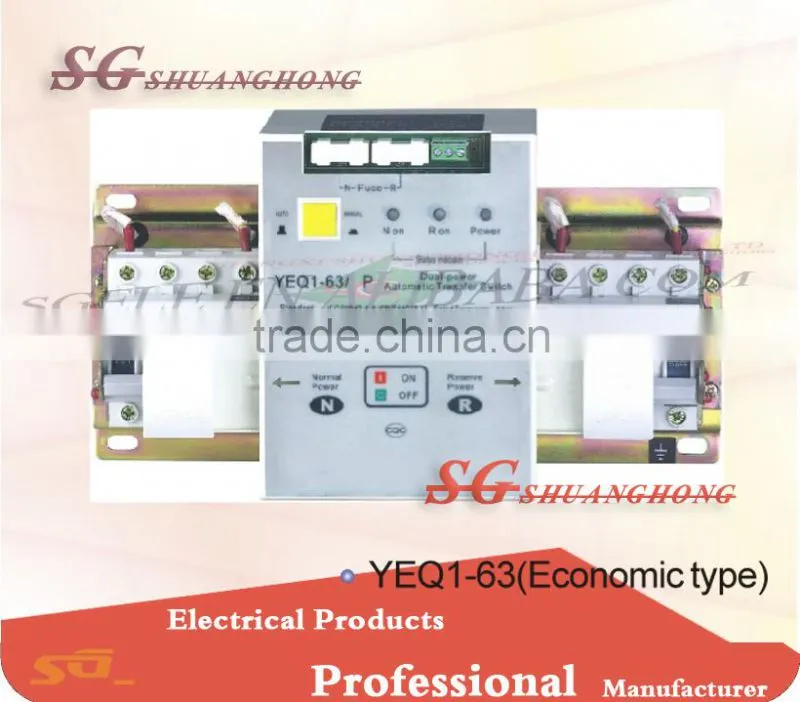 yeq1 ats generator change over switch