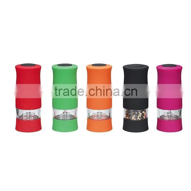 plastic electric pepper mill