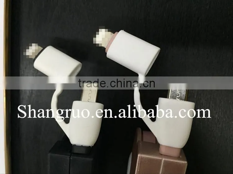 2 in 1 retractable cable USB cable smart size fashionable style