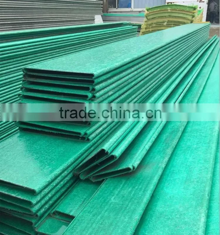 Outdoor heavy duty manufacturer FRP fiberglass cable tray