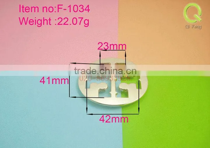 qifeng decoration metal logo f-1034 luggage set
