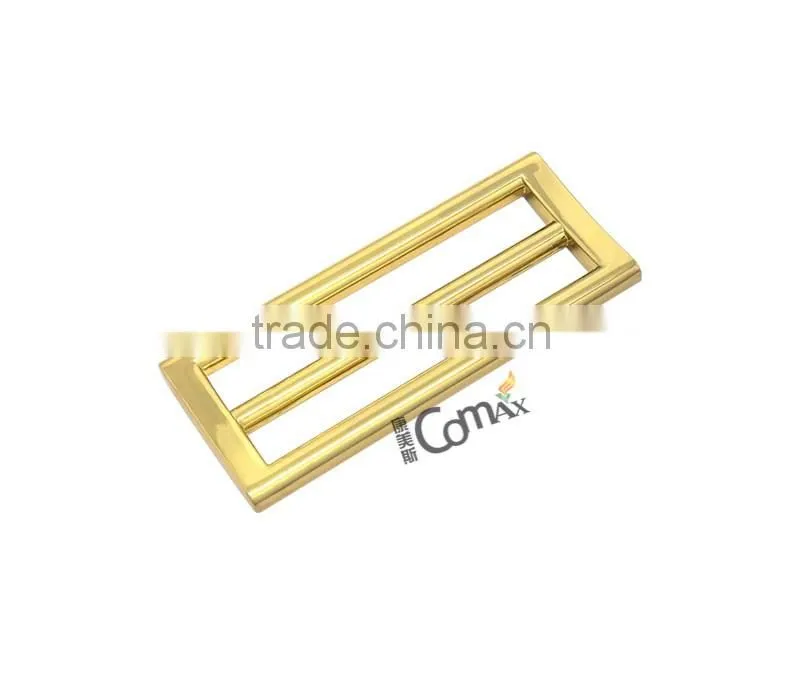 Gold Tri-Glide Adjustable Metal Buckle For Handbags