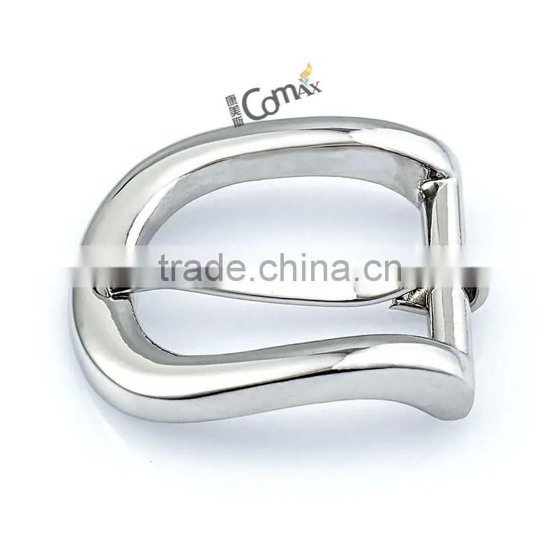 Hot Sale Shiny Silver Metal Pin Belt Buckle