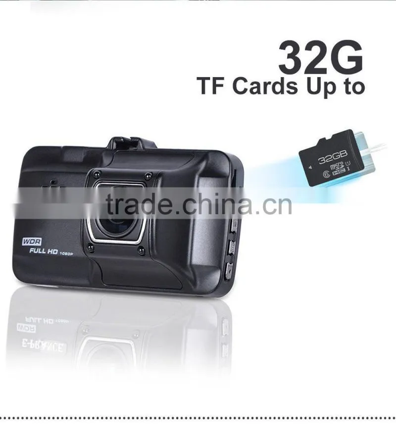 Factory offer directly car dvr camera digital carcam HD 1296P