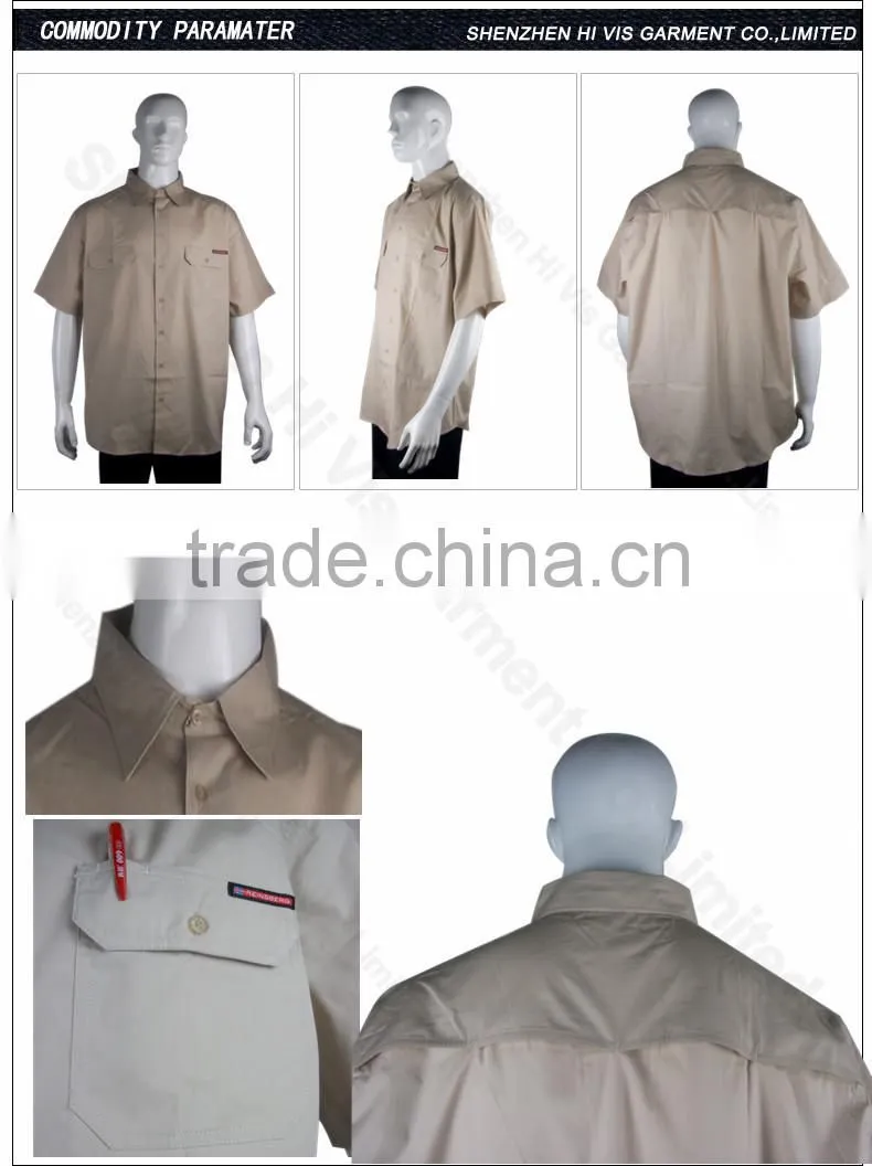 Slim fit work shirts wholesale