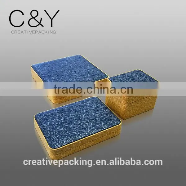 Propose wedding ring leather jewelry gift box for fast delivery