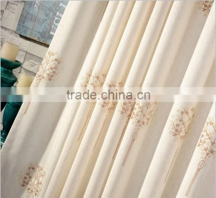 popular cheap geometrical curtain fabric