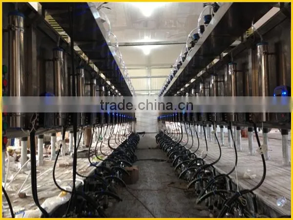 Automatic Milking Equipment for Farm Machinery with quick released canopy frame
