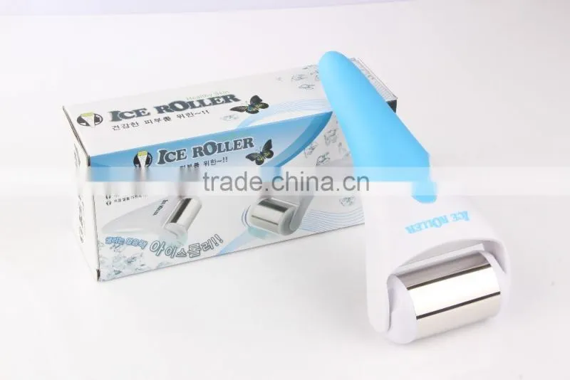 Magic facial masager home use stainless steel ice roller face massager roller