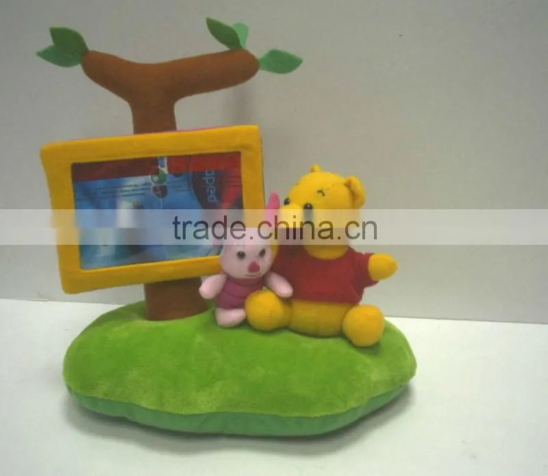 Bab plush animal photo album made in China