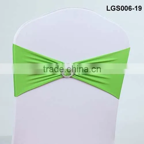 wedding decorative cheap purple chair bands wholesale